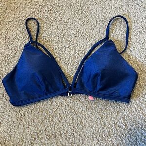 Victoria secret navy blue swim top